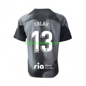 Camiseta Atlético Madrid Jan Oblak 13 Portero Segunda Equipación 2022/2023